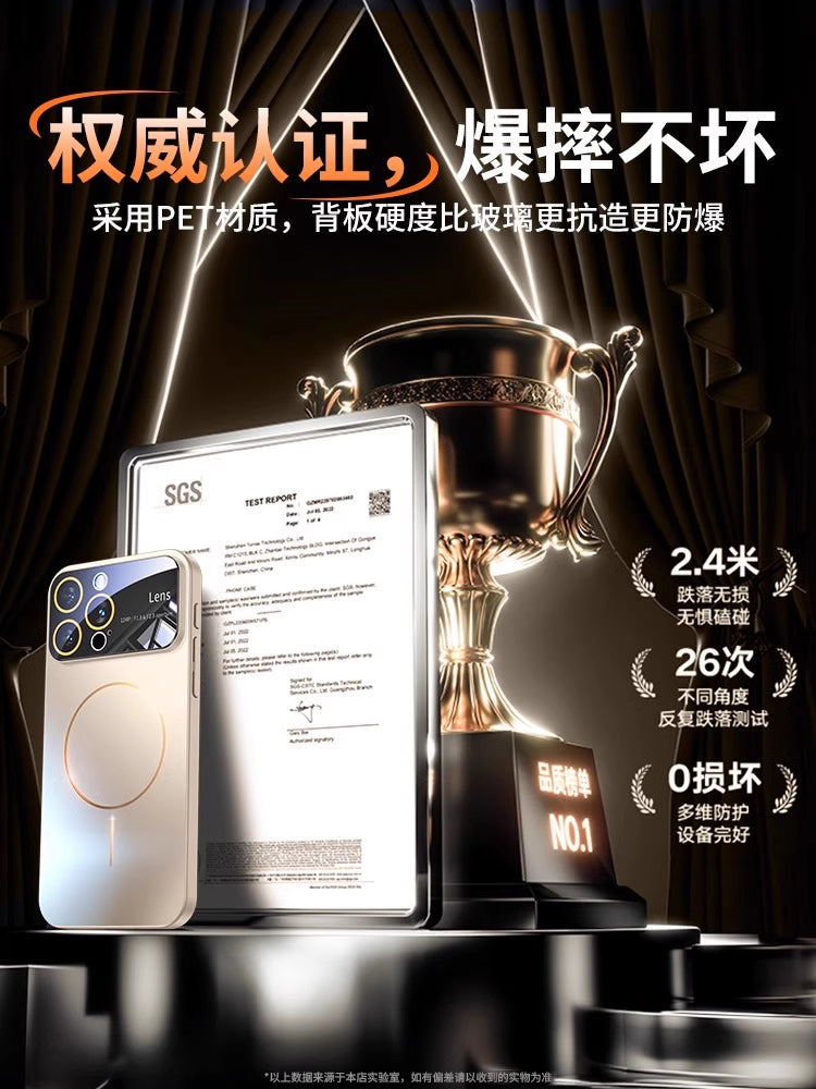 Haoqi yeni Magsafe maqnit iPhone 17 Pro Max telefon korpusu, tam örtüklü, iPhone 16 Pro və 15 Plus üçün düşmədən qorunma, premium hiss, 14 düymlük qoruyucu korpus, kişilər və qadınlar üçün ultra nazik mat sərt qabıq.