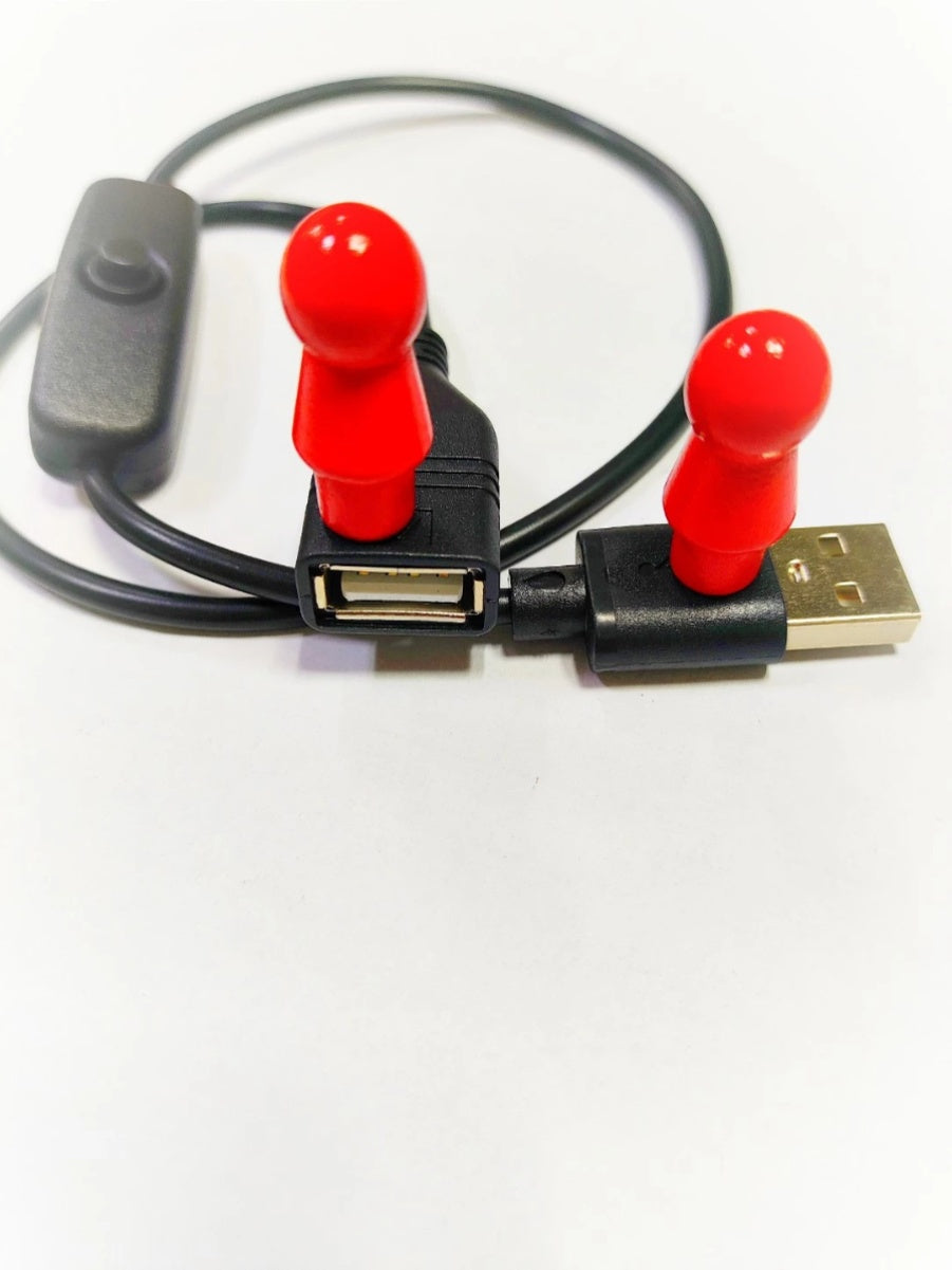 Usb uzatma kabeli kişidən qadına keçidi olan bütün mis ekoloji cəhətdən təmiz USB elektrik kabeli LED işıq zolağı keçid kabeli qara 3M2.1