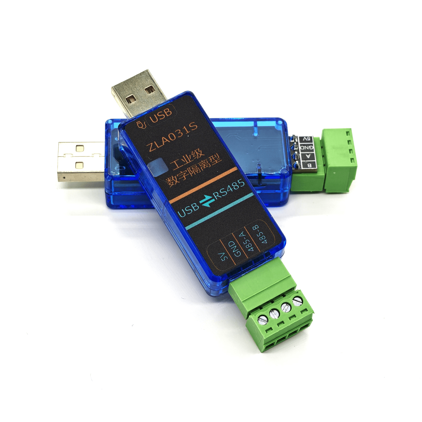 Zilai USB-dən rs485-ə təcrid olunmuş çevirici sənaye dərəcəli rabitə modulu ZLA031S