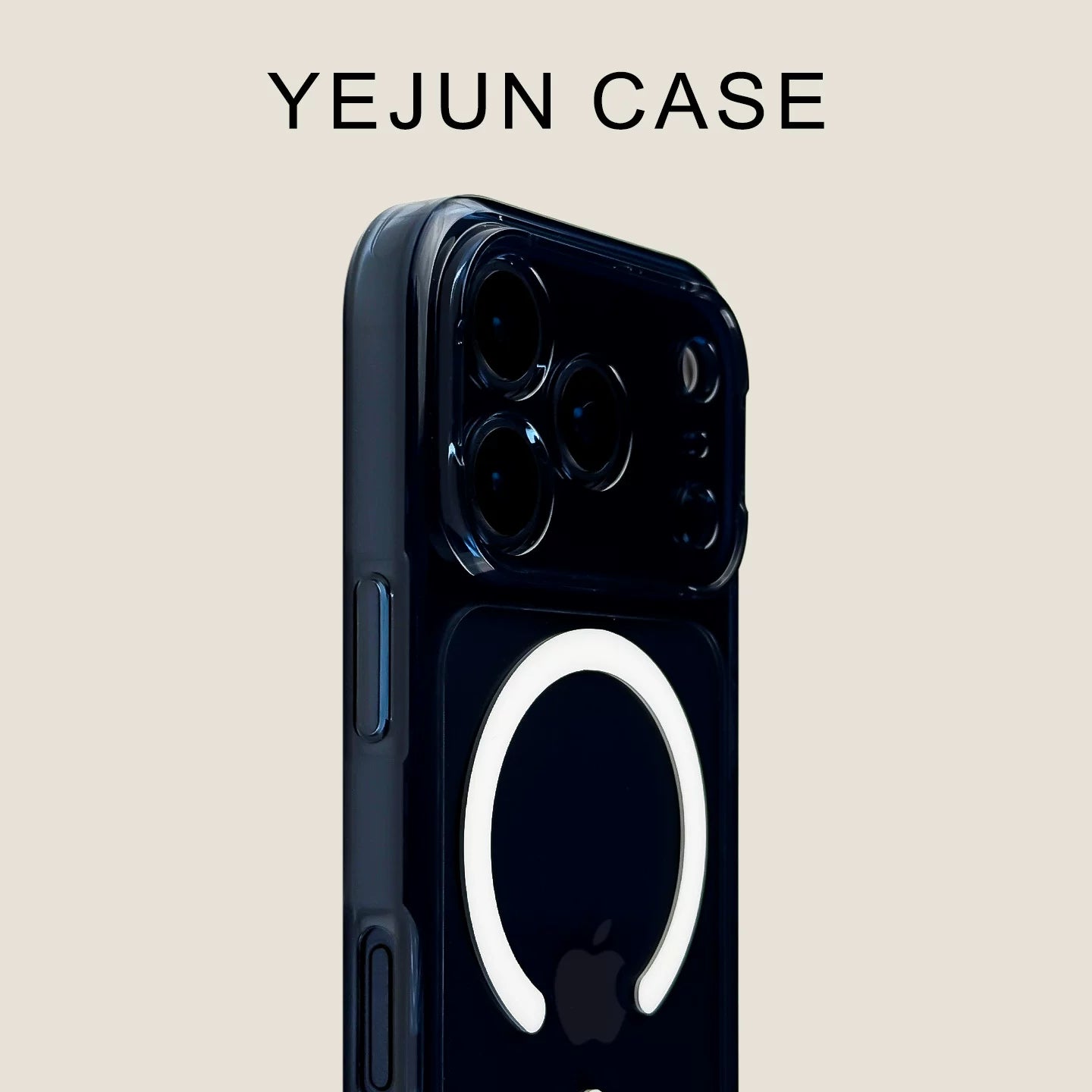 Yejun Apple 17 mobil telefon qutusu üçün uyğundur ağ aurora yüksək şəffaflıq iphone17promax maqnit akril 16pro incə dəlik 15 İnternet ünlü nişanı 14 moda brend 13 lüks moda kişi və qadınlar Hava