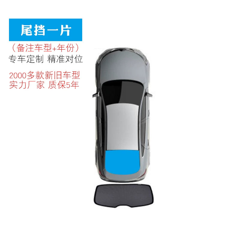 Maqnit günəşdən qoruyan Honda Stepwgn Spada RP3/5 RG RK avtomobil pəncərəsi üçün günəşdən qoruyucu örtüklə uyğundur