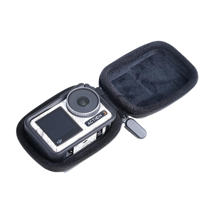Universal DJI Action6/5/4 saxlama və qoruma çantasını toqqa idman kamerası vlog portativ aksesuarları ilə asmaq olar