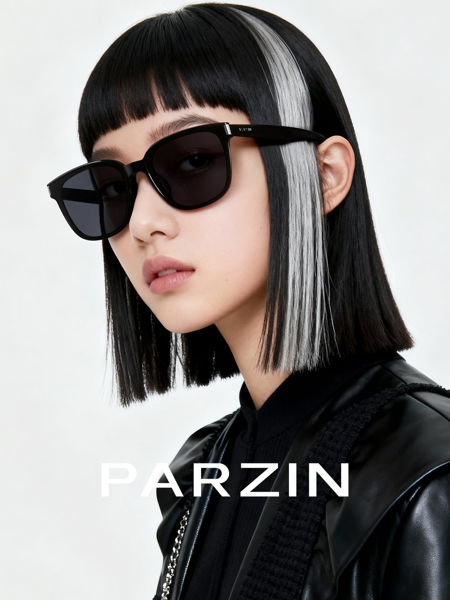 [Li Jiaqi 618 Super Life Festival] Parson retro pişik gözü günəş eynəyi/köhnə pul üslubunda günəş eynəyi/qara super gün eynəyi