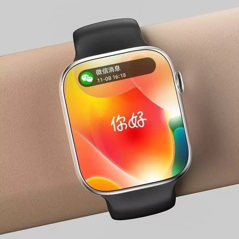 Huaqiangbei S10 yüksək versiyalı ağıllı saat Smart Island Qara Texnologiyası iWatch Bluetooth çoxfunksiyalı idman saatı