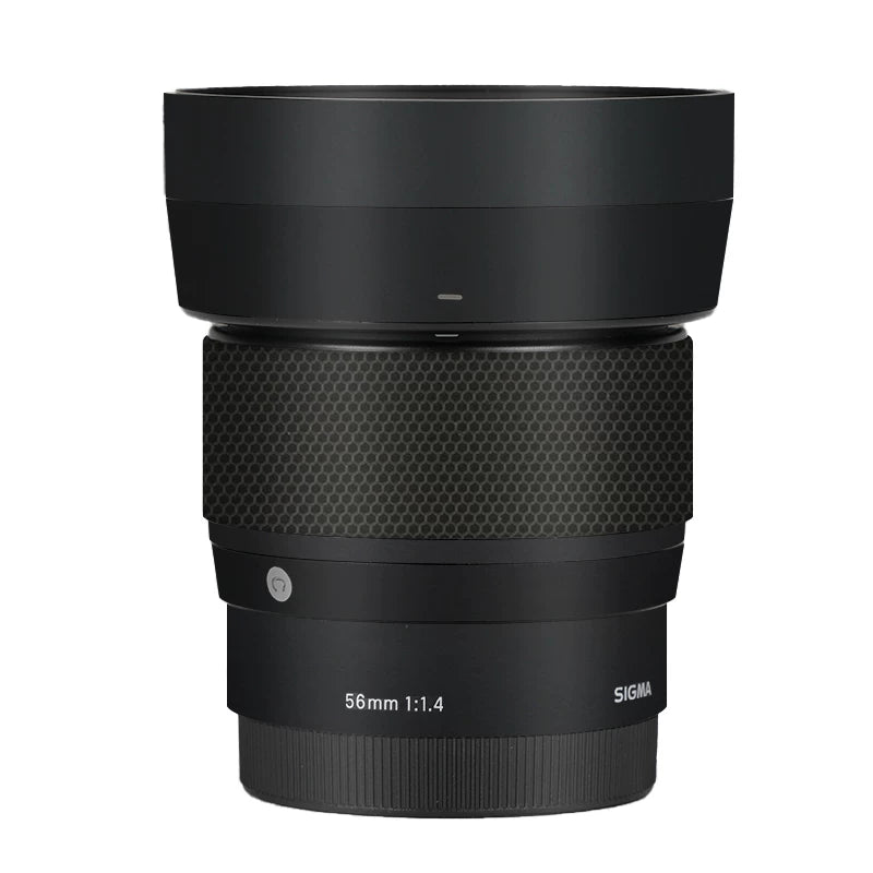Meibendo Sigma 56 F1.4 Sony E Canon EFM port lens qoruyucu film karbon lifi buzlu dəri 3M üçün uyğundur