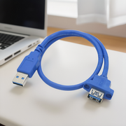 USB3.0 kişidən dişiyə uzatma kabeli vida delikləri, çıxıntılı qulaqları USB3.0 kişidən dişi kabelə, ön panel kabeli USB2.0 kişidən qadına ön panelə DIY