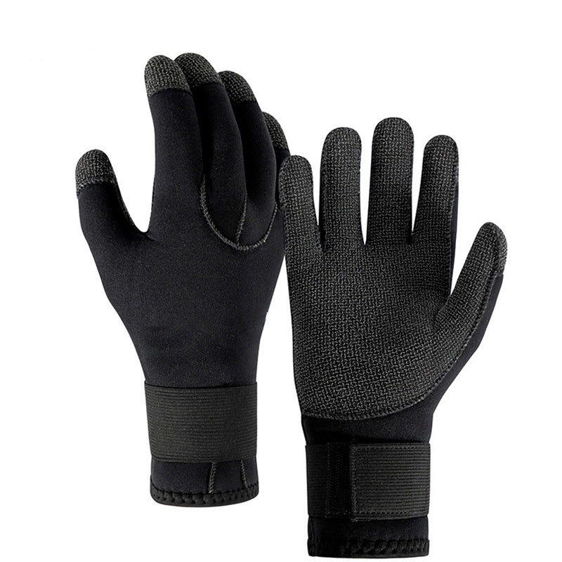 Kevlar 3 mm dalğıc əlcəkləri kəsilməyə və aşınmaya davamlıdır Kevlar balıq ovu və ov əlcəkləri 5 mm isti, deşilməyə davamlıdır və dalğıc üçün sürüşməyə davamlıdır