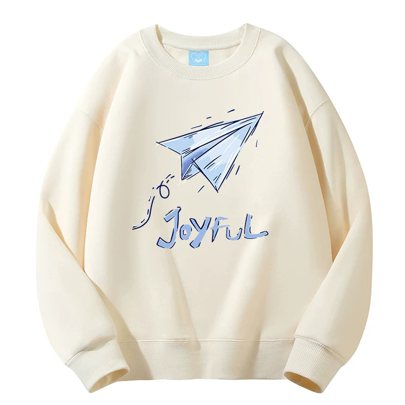 GLM Kişi və Qadınlar üçün Yun Astarlı Dəyirmi Yaxalı Sviter, Payız/Qış İstiliyi, Ağır Çəkili Stil, Amerika Boş Forması, Dəbli Brend Əsas Qat, Kişi Geyimləri