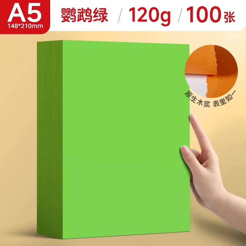 Carrollton Green A4 Çap Kağızı Açıq Yaşıl 70q 80q Rəngli surət kağızı A5 Topdansatış Ofis ləvazimatları Rəngli Kağız Tam qutu Rəngli A4 Kopya kağızı Əl işi Origami 70q Açıq Yaşıl 1000 vərəq