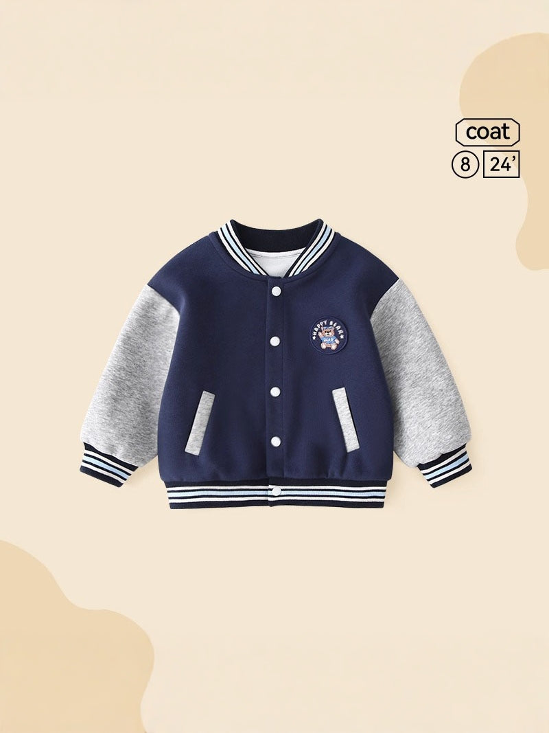 Alman uşaq gödəkçəsi, yeni payız stili, körpə beysbol gödəkçəsi, qızlar üçün erkən payız topu, körpə yaz və payız geyimləri