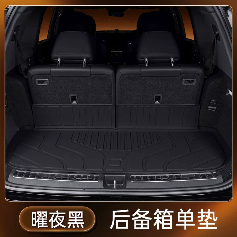 Xüsusi olaraq Wenjie M8 baqaj ayaqaltıları, Huawei AITO avtomobilinin altı nəfərlik və beş nəfərlik modifikasiya aksesuarları, döşəmə ayaqaltıları üçün hazırlanmışdır.