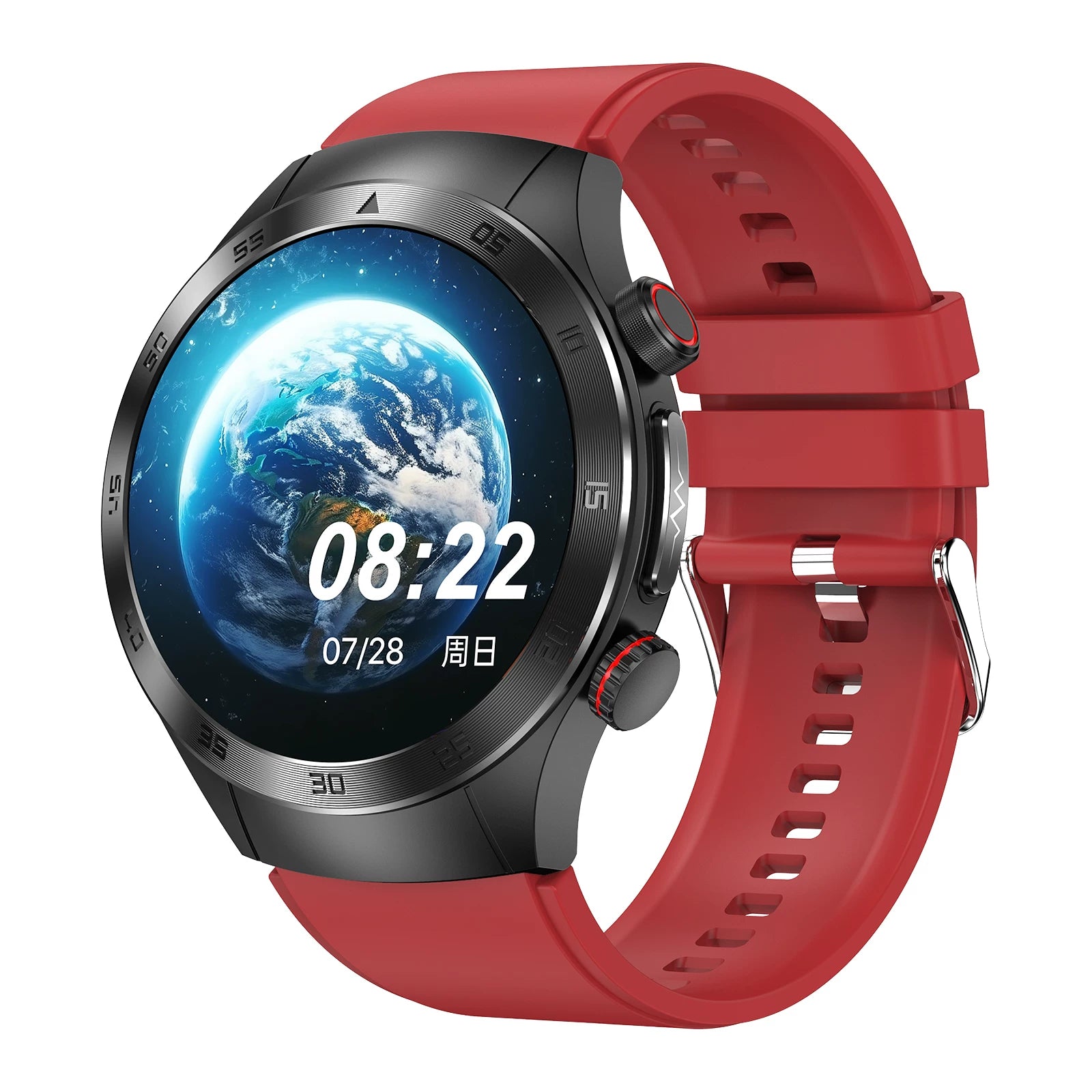 Tam ağıllı qan şəkəri saatı, təzyiq qolbağı, sidik turşusu, qan lipidləri, qan oksigeni, bədən istiliyi, EKQ, Bluetooth zəngi, çox funksiyalı fizioterapiya