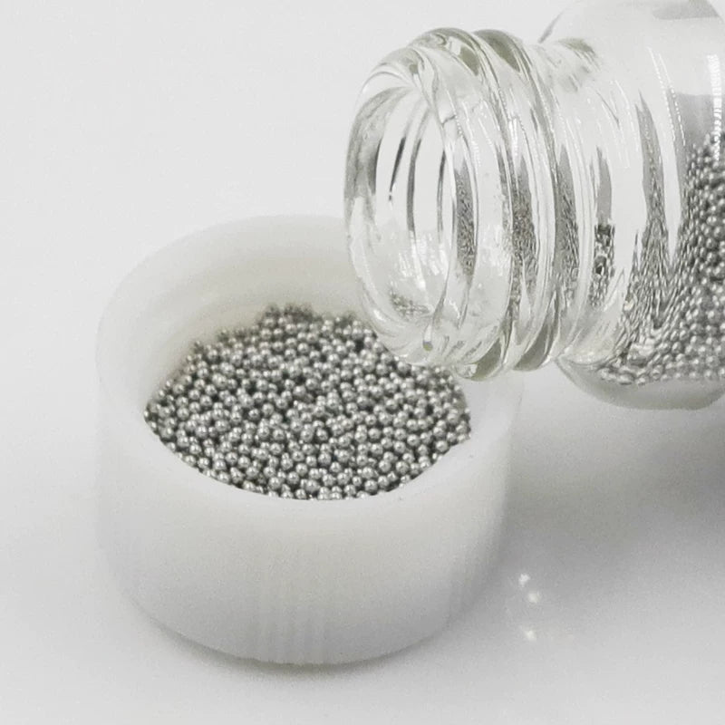 BGA qurğuşun qalay topu var 0.6 kiçik şüşə 25.000 ədəd 0.3 çip qalay implant qaynağı 0.4 qalay topu 0.5 implant topu 0.76mm