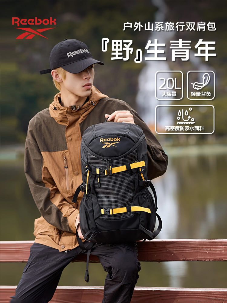 Reebok Kişilər üçün Böyük Tutumlu Yüngül Açıq Hava Səyahət Çantası, Suya davamlı, Kollec tələbələri üçün uyğundur, Qadınlar üçün Yürüyüş və Alpinizm Çantası