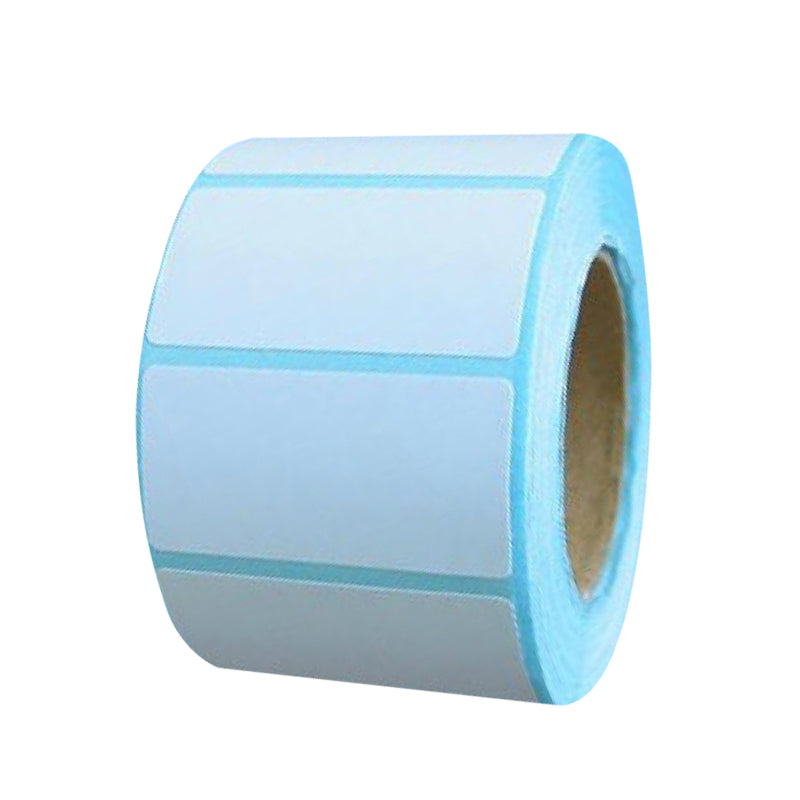 Termal kağız 30-100 üç davamlı 20*40*50*60*70*80*90 öz-yapışan barkod printer E-poçt ekspress boş rəngli suya davamlı südlü çay stikeri supermarket qiymət etiketi etiketi