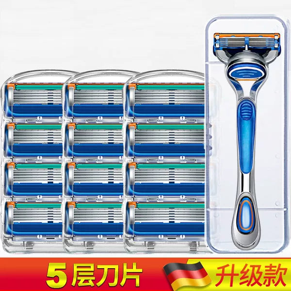 Alman universal beş qatlı ülgüc əl saqqal bıçağı 5 pilləli gizli bıçaq başlı bıçaq tutacağı