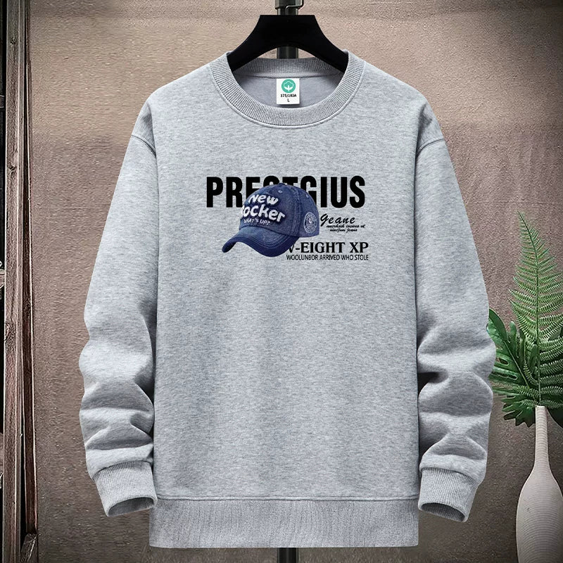 Yeniyetmələr və tələbələr üçün payız/qış təmiz pambıqdan hazırlanmış yun yaxalıqlı sviter, boş oturan gündəlik kazak alt qatı, qalın və isti top