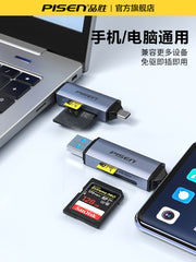 Pinsheng kart oxuyucusu USB3.2 yüksək sürətli oxuma və ötürmə SD/tf kartı daxili yaddaş kartı çoxfunksiyalı kamera kartı SLR ccd Apple 17/15 iPhone16 mobil telefon Type-C3.0 kompüter U disk