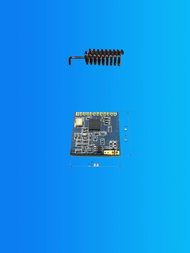 Mikrokontroller inkişaf lövhəsini dəstəkləyən SI4432 simsiz modul STM32 STM8L151 IAP15W N76E00