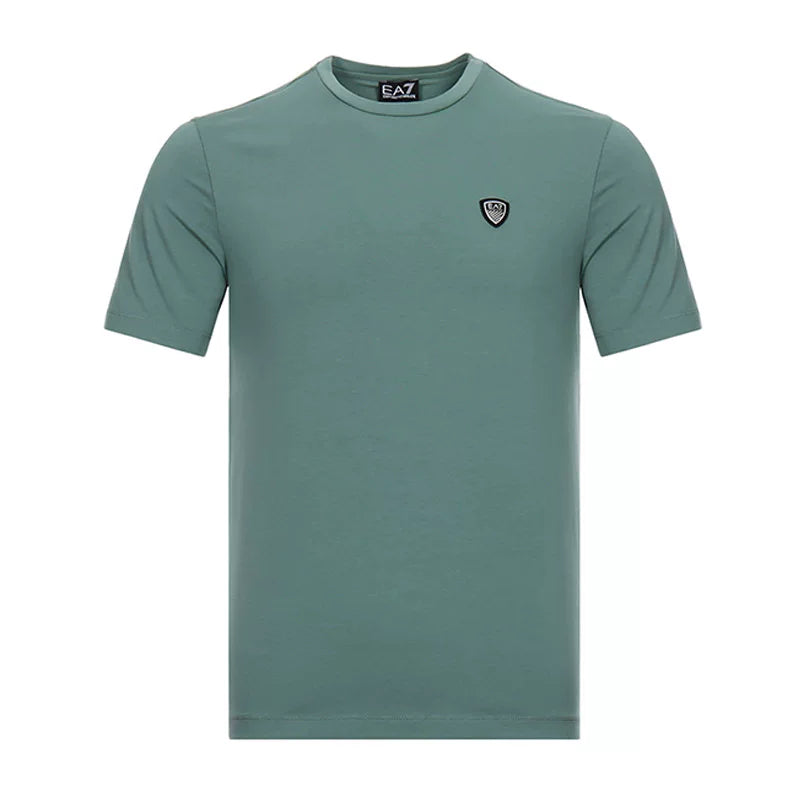 EMPORIO ARMANI EA7 Armani Men's Cotton Short Sleeve Shirt 8NPTL7 PJ03Z