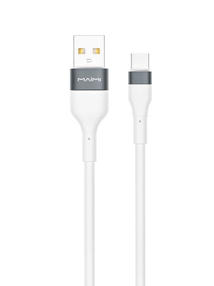 Maimi X61 iPhone13ProMax mobil telefonun şarj məlumat kabeli 6A sürətli şarj Android Type-C portu üçün uyğundur
