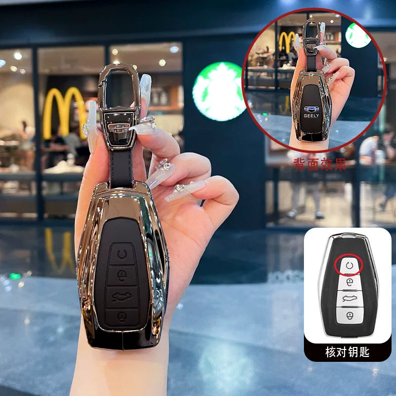 Geely Jiaji açar örtüyü, Geely Haoyue PRO, Xingyue L, Boyue, Binyue, Emgrand və Binrui avtomobil çantası klipləri üçün uyğundur