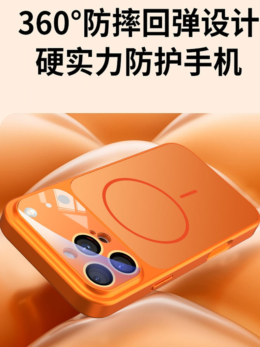 17 düymlük böyük pəncərəli MagSafe 16 Pro Max maqnit 15 Pro buzlu 14 düymlük kişi və qadın şüşə linza qoruyucu korpusu və 13 düymlük yumşaq kənarlı tam örtüklü korpus da daxil olmaqla, Apple iPhone 17 Pro Max telefon korpusları üçün uyğundur.