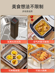 Youqin hava fritöz qalay folqa qabı məişət elektrik sobası barbekü qalay folqa qutusu qalınlaşdırılmış qida dərəcəli xüsusi qalay folqa qabı