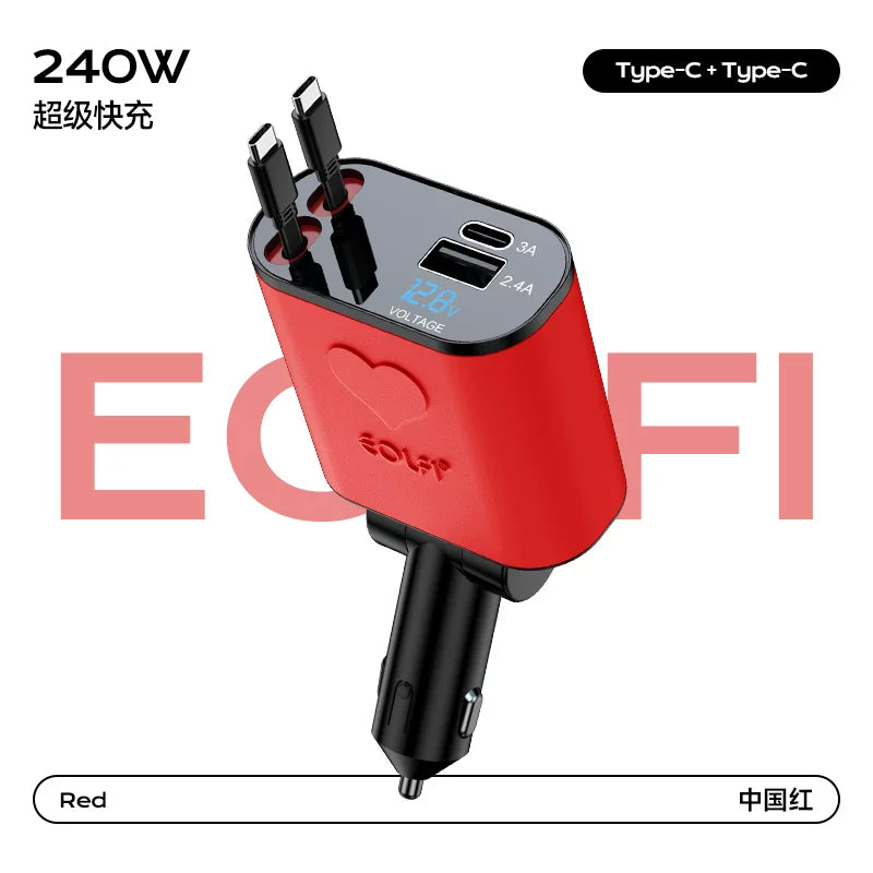 Lynk & Co 06 avtomobil şarj cihazı ilə uyğundur Super Sürətli Şarj 08 EM-P / 03 01/Z10 siqaret alışqanı adapter fişi