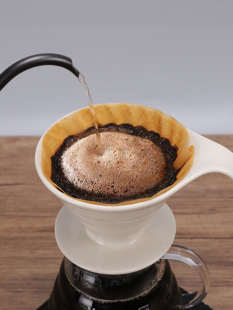 Əl dəmlənmiş qəhvə filter fincanı v60 filter fincan damcı tipli portativ evdə əl ilə dəmlənmiş qəhvə dəsti filtr fincan qəhvə qabları