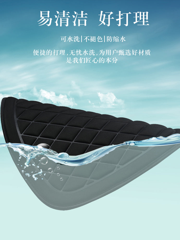 2025 New Summer Car Seat Cushions, Car Interior Seat Covers, Hip Cushions, One-Piece Back Seat Cushions, Suitable for All Seasons