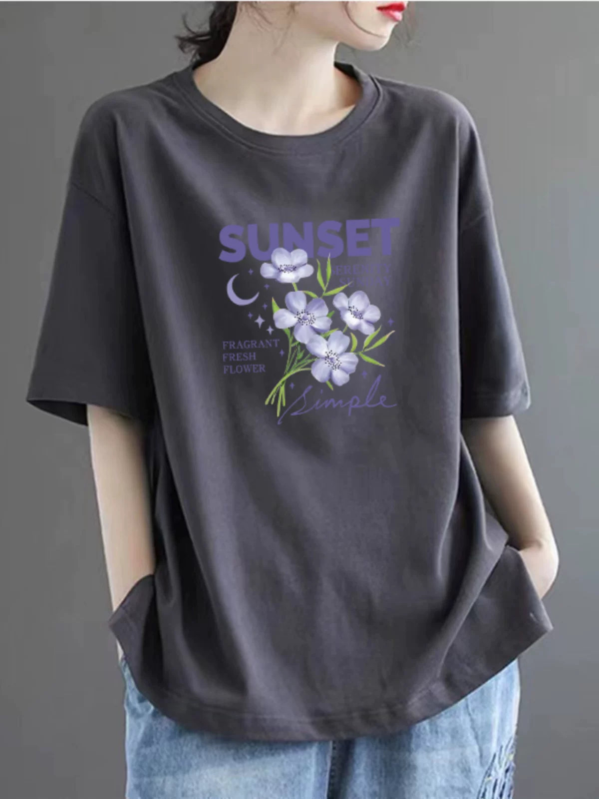 Böyük brend ixrac xarici ticarət kəsilmiş etiket rəsmiləşdirilməsi yay təmiz pambıq çaplı köynək, yaş azaldan, boş və nazik daxili top, moda