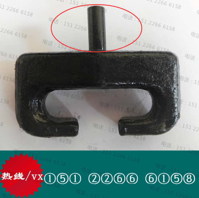 Forklift sürüşməyən zəncir aksesuarları 50 Forklift təkərləri qoruyucu zəncir aksesuarları üzük düyməsi Təkər təkərini qoruyan zəncir birləşdirən qandal