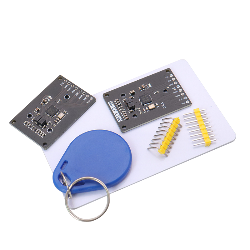 RC522 mini RFID radio tezliyi IC kartı induksiya oxu və yazma kartı sürüşdürmə modulu kiçik ölçülü 13.56MHZ