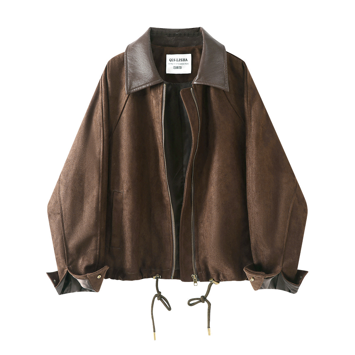 Chorlisa Yüksək End Yaxalı Retro Amerika Stilində Yaz və Payız Gödəkçəsi 2026 Yeni Stildə Elegant Merard Qadınlar üçün Üst Gödəkçə