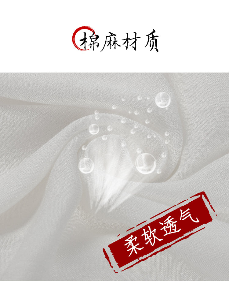 Xiaoheshan Tai Chi kostyumu Qadın Yeni 2026 Pambıq və Kətan Tai Chi Təcrübə Kostyumu Qadın Yay Geyimi Yaz və Payız Ba Duan Jin