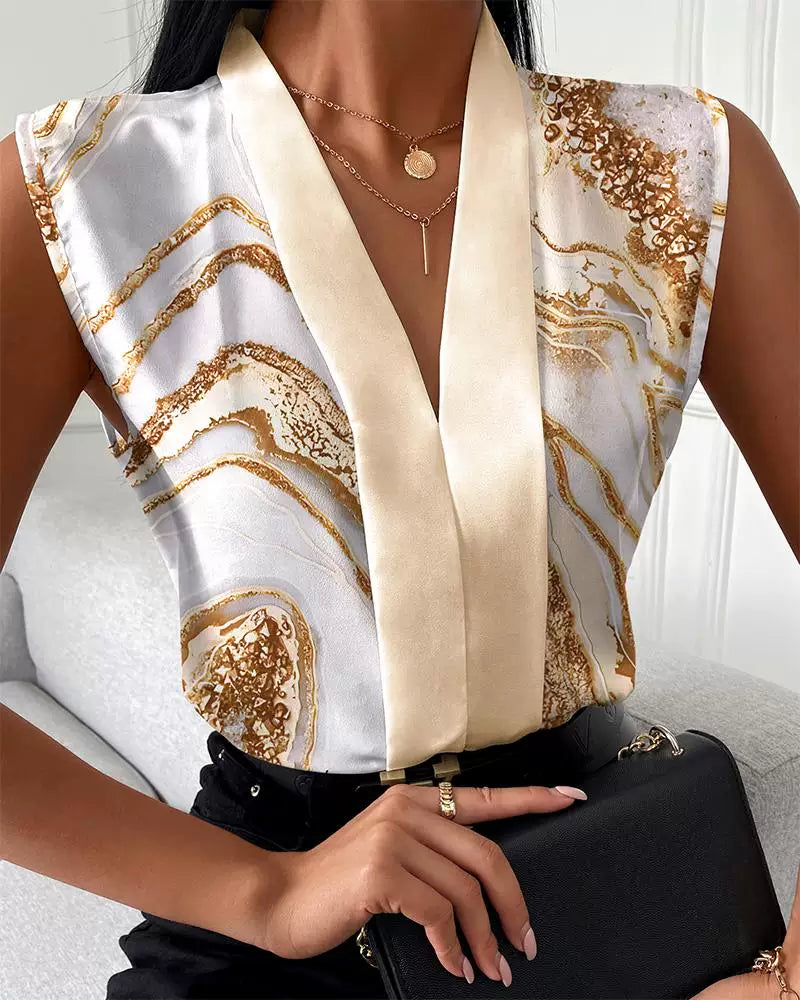 2023 Yay Köynək Qadın Köynəkləri Qadın Boş Bluz Topları köynək