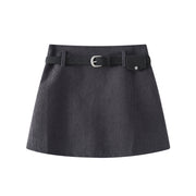 Cholisa Corduroy Mini Ətək 2025 Yeni Payız Yüksək Belli Seksual Bədən Ətəyi Qadınlar üçün Yüksək Uclu A-Xəttli Ətək