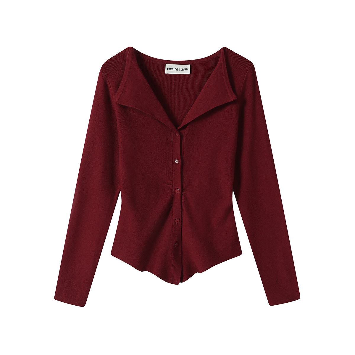 Cholisa-nın erkən yaz geyimi: Koreya üslubunda dizayn, unikal və çoxfunksiyalı toxunmuş hırka, qadınlar üçün yüksək səviyyəli bir rəngli köynək.