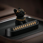 Tuhao FA İt Döyüşən Avtomobil Müvəqqəti Dayanacaq Telefon Nömrəsi İşarəsi Avtomobil Dekorasiyası Avtomobil Müvəqqəti Parkinq Kartı Dayanacaq Kartı