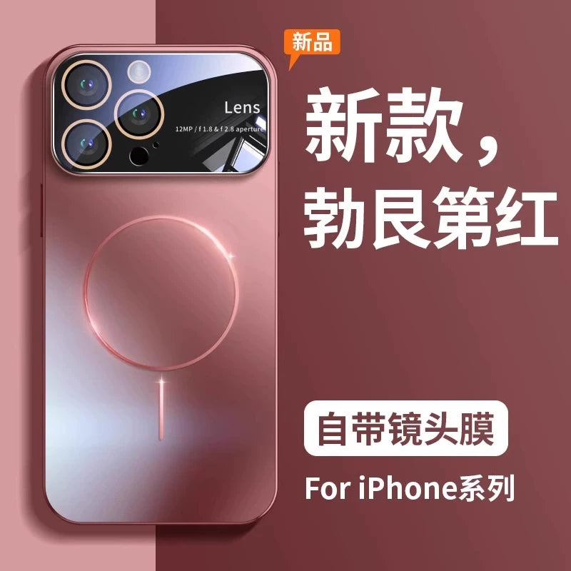 Haoqi yeni Magsafe maqnit iPhone 17 Pro Max telefon korpusu, tam örtüklü, iPhone 16 Pro və 15 Plus üçün düşmədən qorunma, premium hiss, 14 düymlük qoruyucu korpus, kişilər və qadınlar üçün ultra nazik mat sərt qabıq.