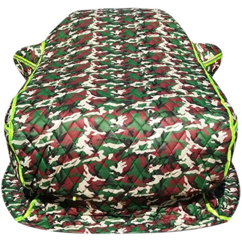 Ekstra qalın Oksford parça yorğan avtomobil örtüyü, doluya davamlı, xüsusi olaraq şimal-şərq üçün nəzərdə tutulmuşdur, qış üçün avtomobil örtüyü, isti, qar, şaxtaya davamlı, tam örtük