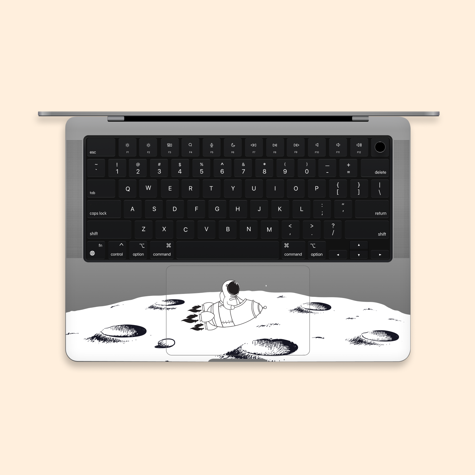 SkinAT bilək dayağı qoruyucu film MacBook pro 14 ovuc içi dayağı qoruyucu film, Apple notebook touchpad filmi, Mac air15 xurma dayağı yaradıcı dekorativ stiker, 3M material üçün uyğundur