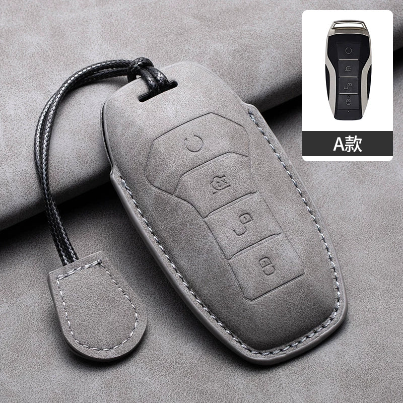 Xüsusi BYD Han EV açar qapağı, Qin Plus dmi Song Pro Tang Dolphin E9 möhürlü avtomobil açar qutusu və toka