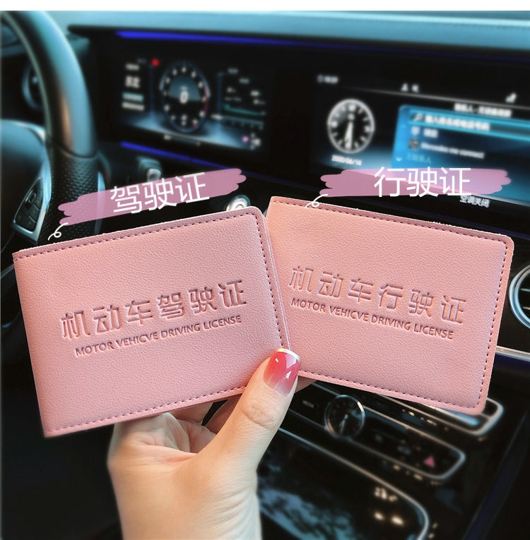 Ultra nazik sürücülük vəsiqəsi Dəri qutu Qadın Qəşəng Yaradıcı Trend Motorlu Nəqliyyat vasitəsi Sürücülük Vəsiqəsi Sürücülük Lisenziyası Qoruyucu Çanta Çox Yönlü Çanta Kişi