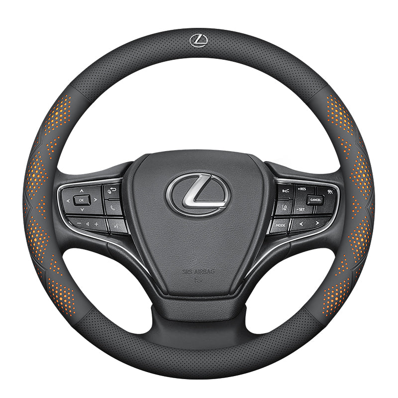 Lexus ES200, ES300, RX300, NX200, ES240, CT200H üçün uyğun dəri sükan örtüyü