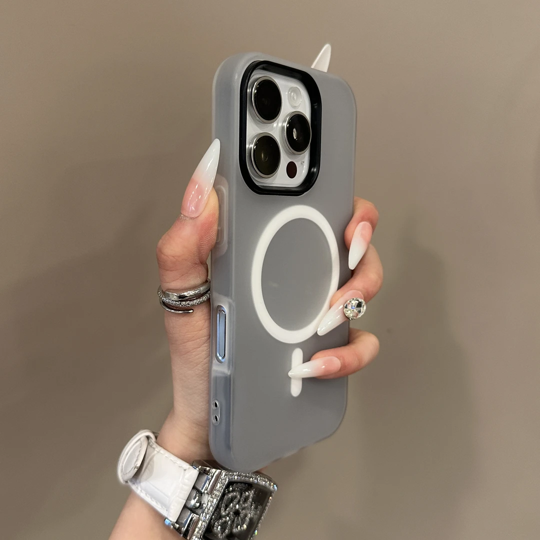 Kişilər və qadınlar üçün Apple 17pro mobil telefon üçün uyğundur, yeni iPhone 16promax maqnit hava dopamin 15plus cüt 11 yüksək səviyyəli 14pro sadə 13 şəxsiyyət 12 yıxılmağa qarşı qoruyucu örtük C