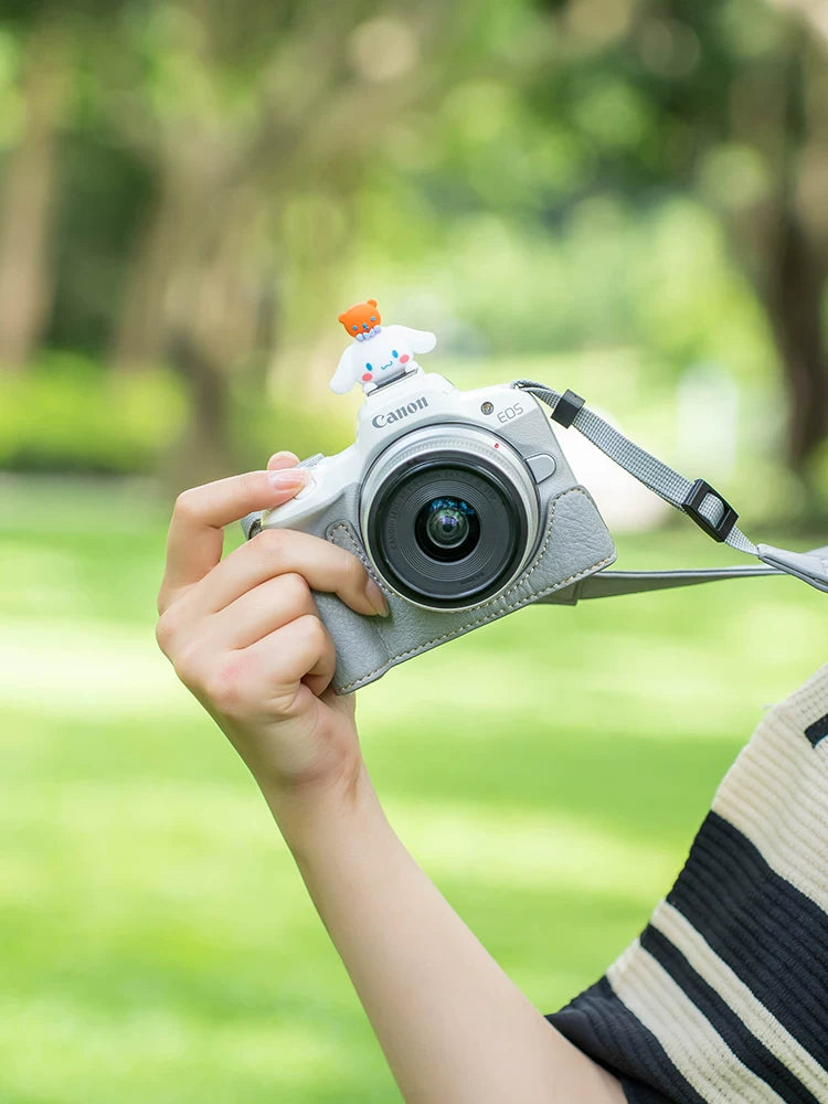 Canon R50 kamera qutusu R10r62r8 qoruyucu qutu R100 baza çantası R6 ikinci nəsil aksesuarları dəri qutu RP r7 üçün uyğundur