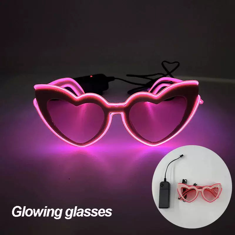 LED Newlywed Glasses Wedding Party Bridal Shower Bride T