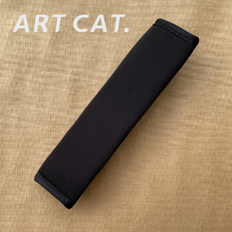 Art Cat Avtomobil Təhlükəsizlik Kəməri Çiyin Yastığı Qapağı Minimalist DIY Aşınmaya Qarşı Geyim Boğulmaya Qarşı Boyun Qoruyucu Qapaq Bütün İl Boyu Neytral